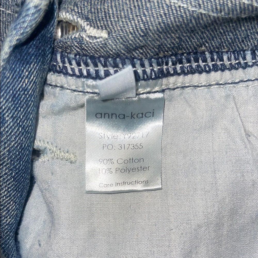 Women's Classic Blue Premium Denim Overalls - Picture 4 of 4